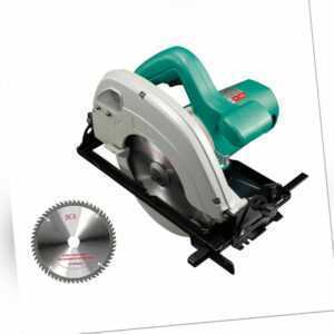 DCA Tauchsäge Handkreissäge Säge 1500W & 1 Stk. Sägeblätter 185mm