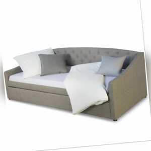 Schlafsofa 90x200 Polsterbett Ausziehbett Sofa Gästebett Bett Couch Homestyle4u