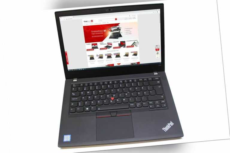 Notebook Lenovo ThinkPad T480 i5 8.Gen 8GB RAM 256GB SSD 14" FullHD IPS Webcam