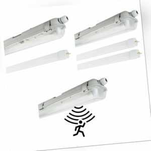 LED Feuchtraumleuchte Wannenleuchte T8 Röhre 840 Neutralweiß 4000K IP65