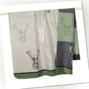 Kuscheldecke "Deer", pad, Hirsch, 150x200cm