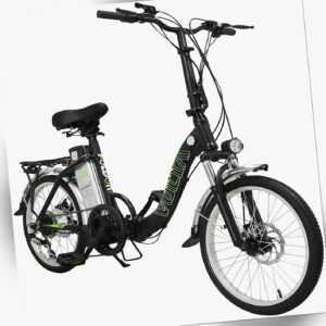 Elektro Klapprad "Y1", E-Bike 20 Zoll, Elektrofahrrad, Klappfahrrad, Faltrad
