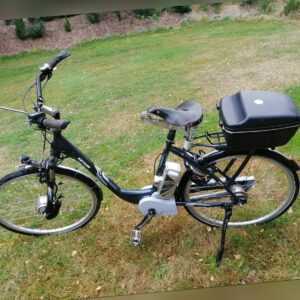 E-Bike Fahrrad Kettler, 8-G. Shimano, schwarz, Gepäckkoffer, Seitenspieg. Schloß