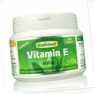 Vitamin E, 400 iE, hochdosiert, 120 Kapseln