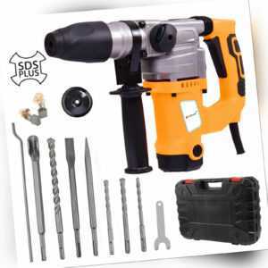 Voilamart® 2000W Bohrhammer SDS-Plus Schlaghammer  Schlagbohrmaschine + Zubehör
