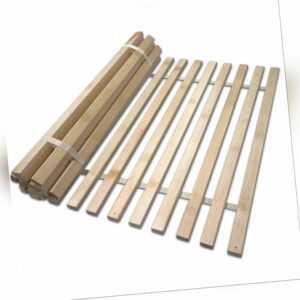 MaDeRa Rollrost XXL mit 23 extra stabilen Leisten aus massiven Buchenholz, belas