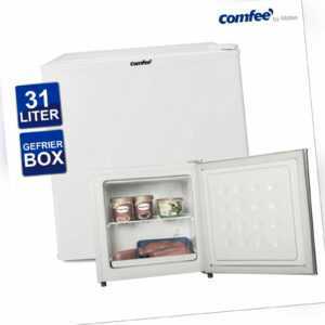 Gefrier Box Gefriergerät mini comfee RCU63WH1 31Liter