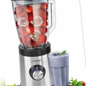 Standmixer Glas 800 Watt Smoothie Maker Ice Crusher Blender Universal Mixer