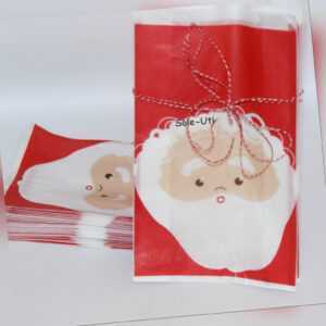 50 PAPIERTÜTE WEIHNACHTEN ✷✷✷ Geschenktüte Set Adventskalender Flachbeutel Niko