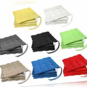 Sitzkissen Stuhlkissen Stuhlauflage | Indoor & Outdoor | 4er Set | NatureMark |