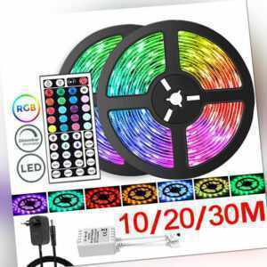 LED Stripe RGB Leiste Streifen SMD Band Leuchte Leuchte Lichterkette 10m-30m