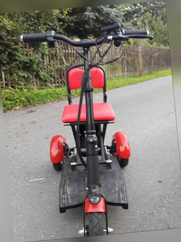 Faltbarer Elektro-Dreiradscooter ECO Engel Seniorenmobil 6 km/h Electro-Fun