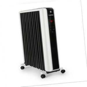 Ölradiator 2500 W Öl Radiator Heizung 12 Rippen Thermostat Timer Elektroheizung