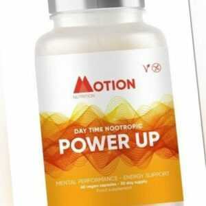 Motion Ernährung Power Up/Day Ultimate Brain Fuel 60 Kapseln, freie p&p