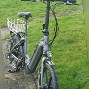 -E Bike, Grau AsVIVA Stadt Falter (Klapprad)