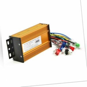 48-60V Elektrofahrrad E-Bike Bürstenloser Motor Speed Controller 12 Schläuche