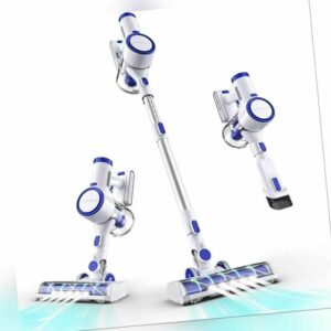 6 in 1 Akku Staubsauger Handstaubsauger Kabellos HEPA Akkusauger 23000Pa mit LED