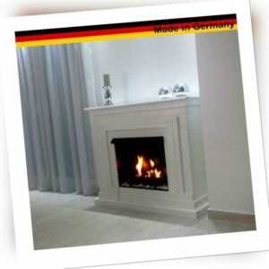 BIO GELKAMIN ETHANOLKAMIN KAMIN CAMINO FIREPLACE MODELL BERLIN DELUXE Weiß