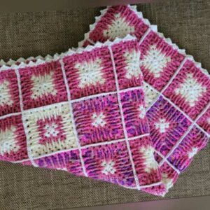 Wolldecke ,Handarbeit ,Granny Square Decke