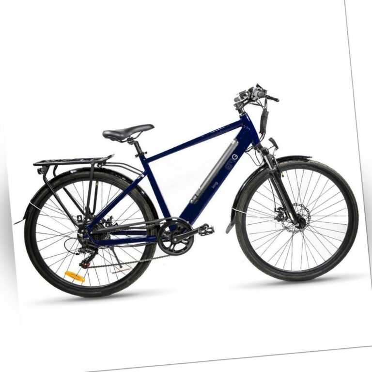 E Bike 28 Zoll Elektrofahrrad "King" EMG Pedelec Herren Fahrrad Trekking