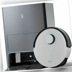 ECOVACS Deebot X1 OMNI Saug- & Wischroboter App-Steuerung Station weiß