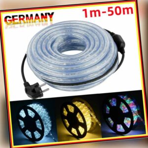 1m-50m LED Lichterschlauch Party Lichtschlauch Außen/Innen IP65 Lichterkette