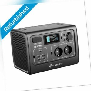 BLUETTI EB55 537Wh 700W Solargenerator Powerstation LiFePO4 Notstromaggregat DPD