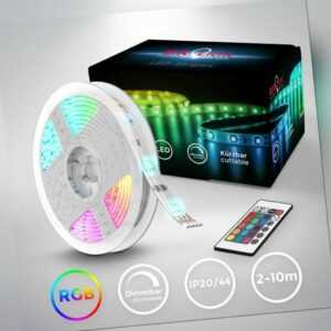 LED Streifen Band Lichtleiste Wifi RGB Stripe Lichtschlauch Farbwechsel 5-10m