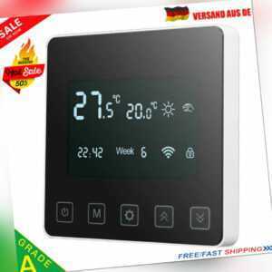 Digital WIFI Thermostat Raumthermostat Programmierbare Fußbodenheizung heizung