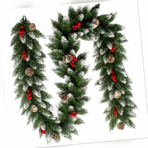 Weihnachtsgirlande Tannengirlande Girlande Girlande Hängend Fenster Tür Deko Neu