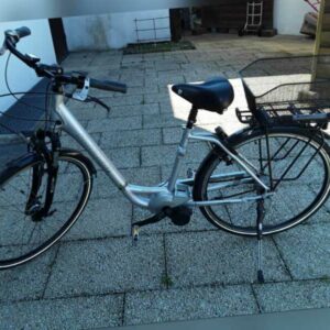 E-Bike Kalkhoff Agattu  in der Farbe Silber mit Rücktrittbremsen - Gebraucht!