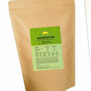 Erbsenprotein (86% Eiweiß, 18 Aminosäuren, vegan), 1 kg im Beutel, Bonemis®