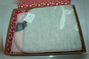 PAD Decke Family Grey 75X100 11772 65% Baumwolle / 35% Polyester