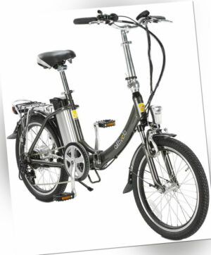 20 Zoll E-Faltrad E-Klapprad E-Bike 6 Gang Kettenschaltung 36V 250W 25KM/h