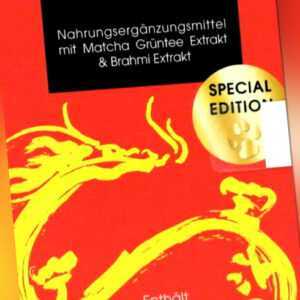 Qinao Power Nahrungsergänzungsmittel Matcha Grüntee Brahmi 1mal 7 Filmtabletten