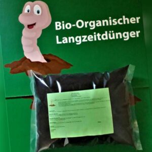 2x5 ltr. bio organischer Langzeitdünger, Wurmhumus gesiebt