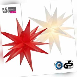 Led Weihnachtsstern, Adventsstern, für Außen, Kunststoff 55cm Mit led lamp 3.6W