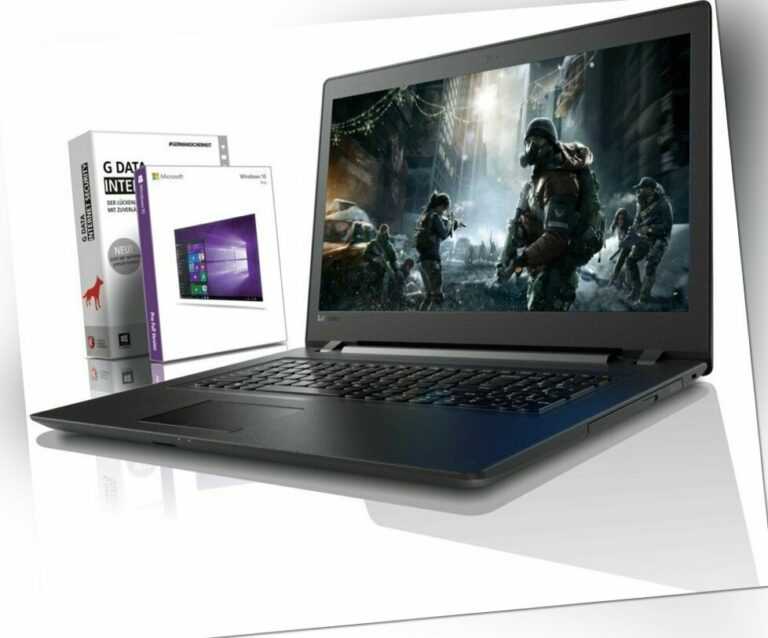 Lenovo Notebook Laptop - AMD A4 2x2.60 GHz - 8GB - 512 GB SSD -  Win10 Prof