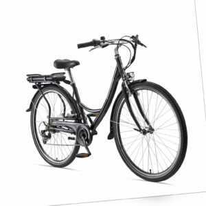 Teutoburg Senne E-Bike 28 Zoll Elektrofahrrad Citybike Pedelec 250 W / 10,4 Ah