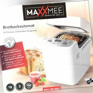 Brotbackautomat MAXXMEE Backautomat backformen 18 digitale Backprogramme NEU *