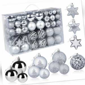 116 tlg Weihnachtskugeln Christbaumkugeln Baumschmuck Weihnachtsbaum Anhänger