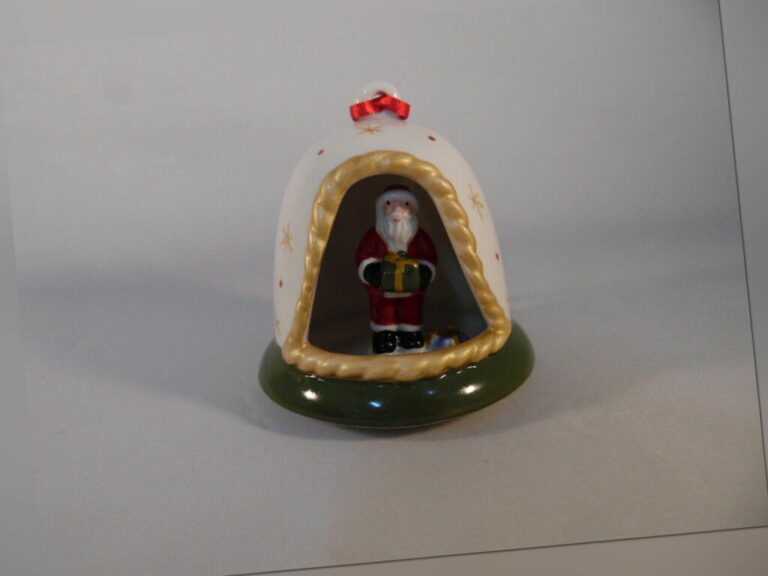 Villeroy & Boch My Chrstmas Tree Glocke mit Santa Aufhänger Weihnachtsdeko