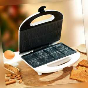 Waffeleisen Zimtwaffeleisen für Zimtwaffeln 8 Motive Antihaftbeschichtung