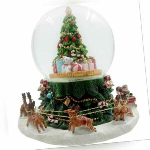 Weihnachtsbaum Musical Schneekugel Geschenk Riesenrad Weihnachtsschlitten Ornament Deko