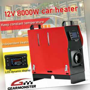 8KW 12V Integration Standheizung LCD Diesel Heizung PKW Air Heater DE ALL IN ONE
