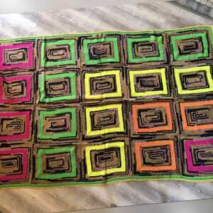 Granny Square Decke Plaid Kuscheldecke Sofadecke Gehäkelt