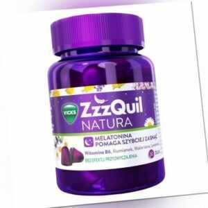 WICK ZzzQuil Gute Nacht Gummi Besserer Schlaf Jet Lag Aid 60 St