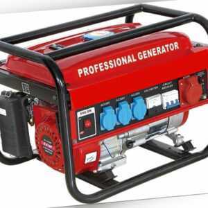 Professional Stromgenerator Benzin 4Takt Meta-8500W Stromerzeuger Generator