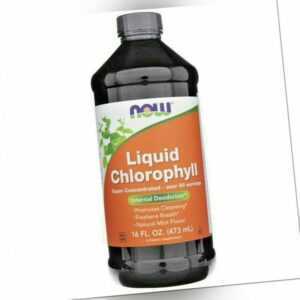 NOW Foods Liquid, Flüssig Chlorophyll - 473ml