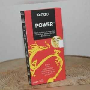 Qinao Power Nahrungsergänzungsmittel Matcha Grüntee Brahmi 7 Filmtabletten [NEU]